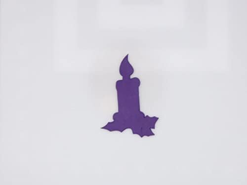 3D-Printed Holly Candle Cutter Perfect for Cookies Candies More