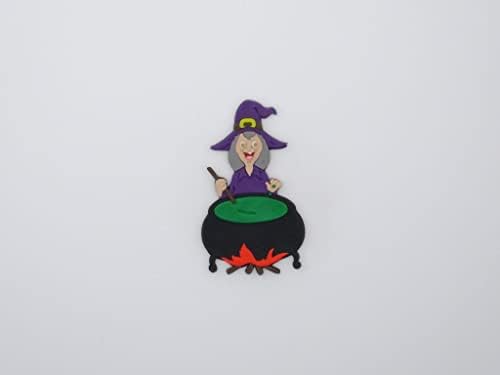 Witch with Cauldron Cookie Cutter Set for Halloween