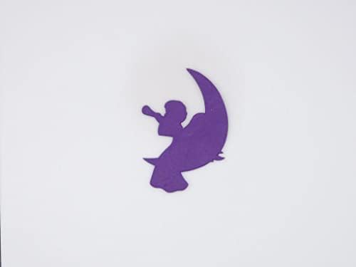 Crafty Angel on Moon Cookie Cutter