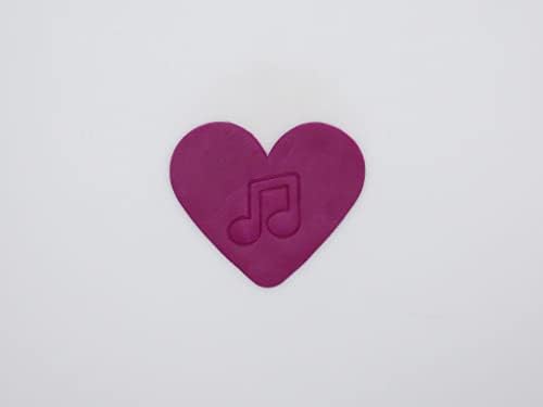 Eighth Note Heart Cookie Cutter