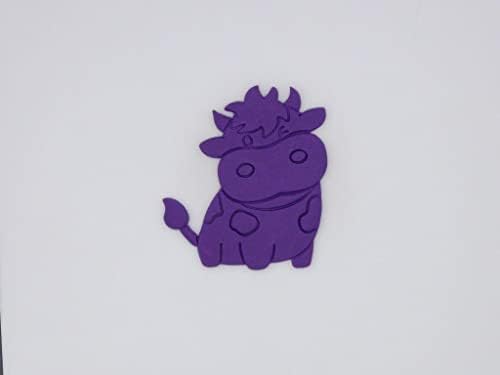 Personalized Cow Body Cookie Cutter 266-H459 Handmade with Care Full Design