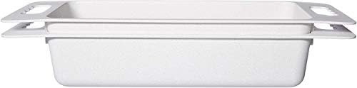 ZUHNE Over-the-Sink Colander Set of 2 Light Grey 1