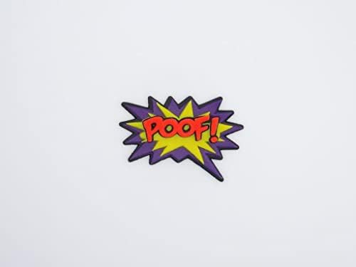 POOF Action Word Bubble 266-D676 Cookie Cutter Set
