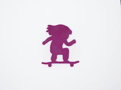 Skateboarder 266-F976 Cookie Cutter - Premium 3D Printed Delux e