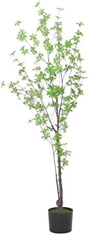Christopher Knight Home Ekianthus Artificial Tree Green Silk