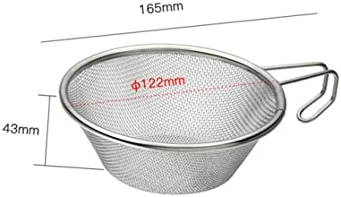 Stainless Steel Colander with Ergonomic Handle