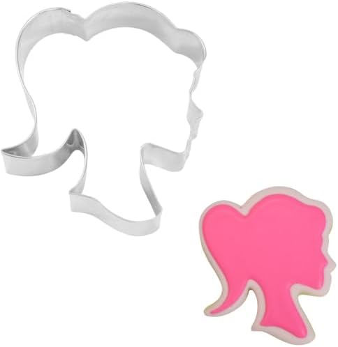 RM Curved Doll Head Cookie Cutter stainless steel 35 -curl ergonomicsXF5007
