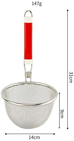 Stainless Steel Strainer Basket Premium with Handle Durable Kitchen Essential