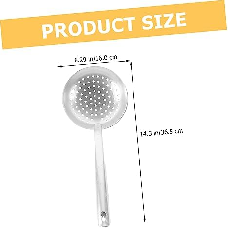 Aluminum Colander Spoon for Kitchen Use