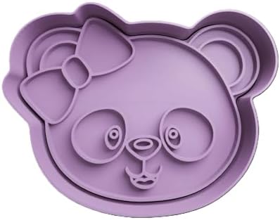 Unique Panda-Themed Cookie Cutters Set for Baking Creations