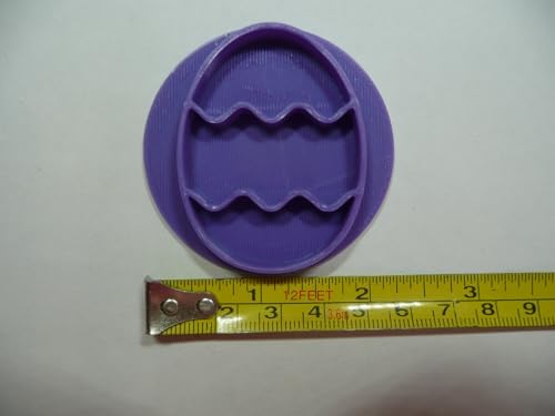 Easter Egg Cookie Stamp Emboisser USA Made