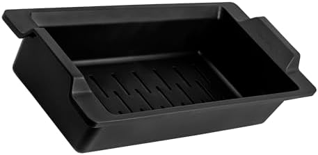 Ruvati Workstation Sink Colander Pro 17 inch Black Composite Pasta Strainer Basket