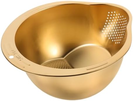 Premium Kitchen Strainer Basket with Stainless Steel Design