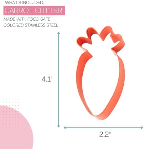 Cookie Cutter Kingdom - Every Bakers Trusted Choice - Carrot Cookie Cutter Mold