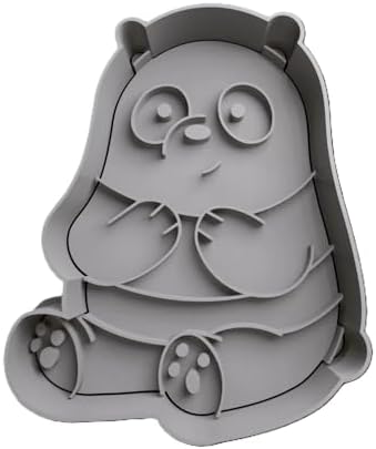 Unique Panda-Themed Cookie Cutters Set for Baking Creations