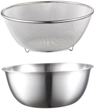 2x Colander Bowl Set