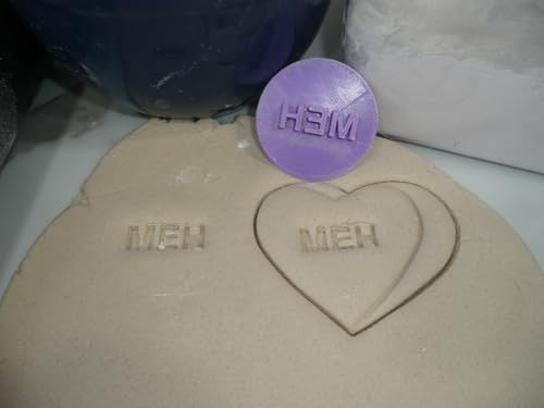 MEH Candy Heart Cookie Stamp Made in the USA