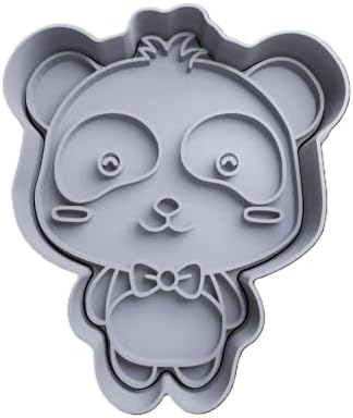 Unique Panda-Themed Cookie Cutters Set for Baking Creations