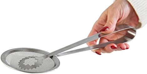 Stainless Steel Tong Sieve Set with Food Clip