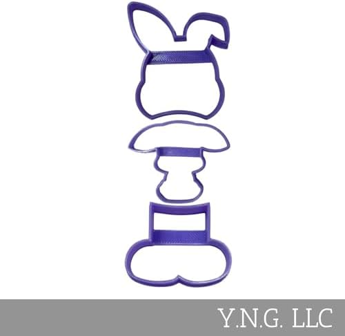 Easter Bunny Cookie Cutter Set by You for You