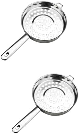 DECHOUS Stainless Steel Kitchen Colander and Drainer 2-Piece Set