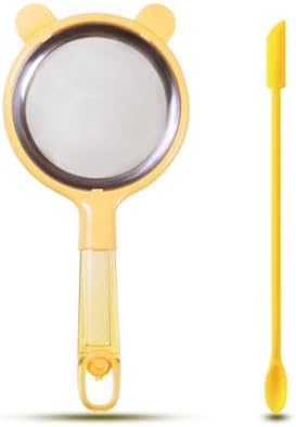 Stainless Steel Fine Mesh Sifter w spatula