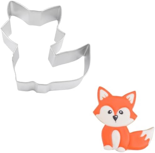 RM Cute Fox 375 Stainless Steel Cookie Cutter