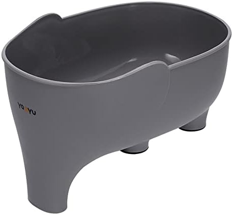 Sturdy Cute Elephant Kitchen Colander Durable PP Material Easy Drainage Versatile Use