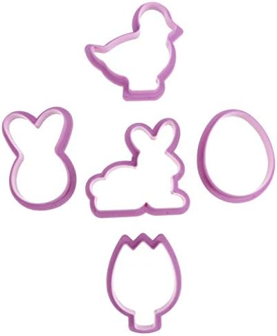 Hemoton 10-Piece Easter Cookie Cutter Set
