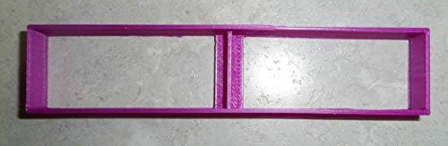 Large Long Rectangle Cookie Cutter Small