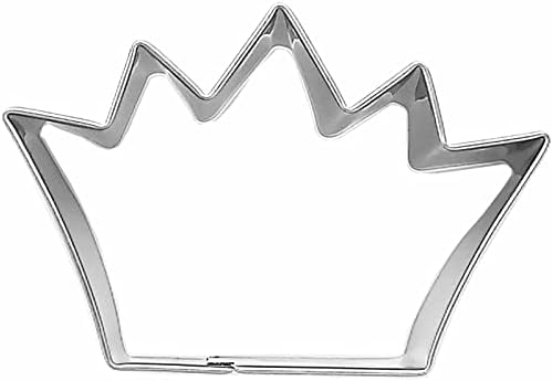 Professional Large Size Crown Cookie Cutter Stainless Steel QueenKingPrincePrincess