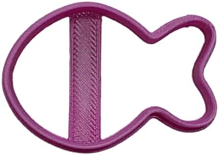 Stylish Purple Goldfish Cookie Cutter