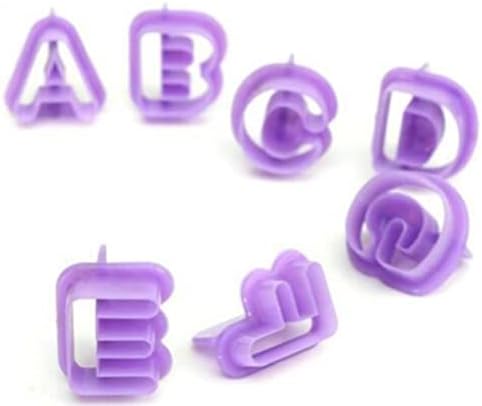 Versatile Alphabet Number Cutters Set for Baking and Crafts