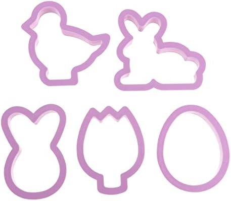 Easter-Themed 3D Animal Cookie Cutters
