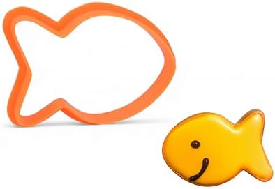 SweetStories - 3-inch Goldfish Cookie Cutter Made in USA Dishwasher-Safe