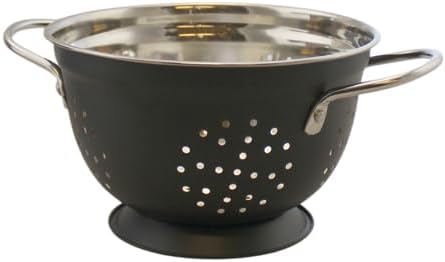 3 Quart Stainless Steel Kitchen Colander for Pasta More