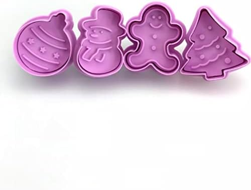 festive Christmas Cookie Mold Set