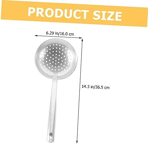 Premium Aluminum Handheld Strainer for Cooking Serving