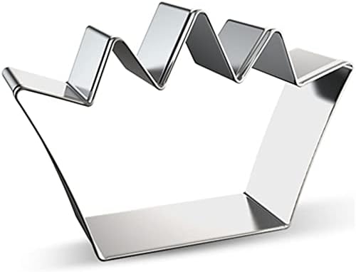 Professional Large Size Crown Cookie Cutter Stainless Steel QueenKingPrincePrincess