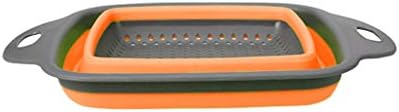 Ergonomic Collapsible Silicone Kitchen Strainer