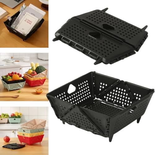 Space-Saving Collapsible Strainer for Kitchen