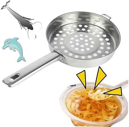 Stainless Steel Colander Spoon for Heat-Resistant Use