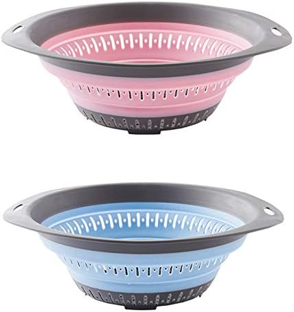 Compact Silicone Kitchen Strainer Set