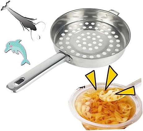 Cooling Ladle Stainless Steel Kitchen Tool for Hot Pot Straining