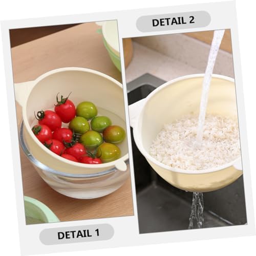 High-Quality Mesh Strainer Kitchen Tool White