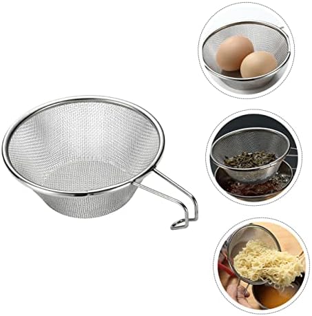Stainless Steel Colander with Ergonomic Handle