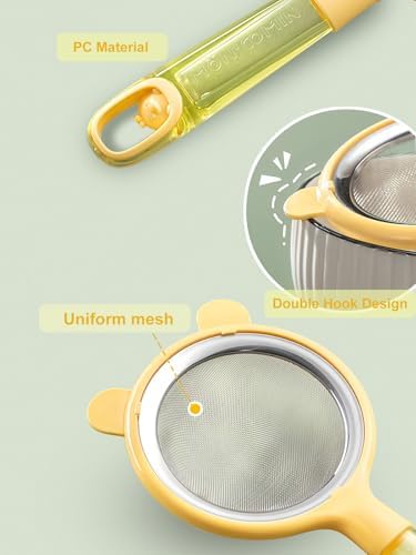 Stainless Steel Fine Mesh Sifter w spatula