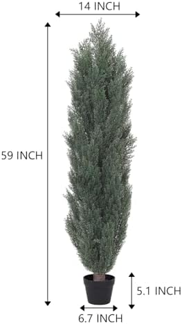 Natural-Driven artificial 5ft topiary trees outdoor