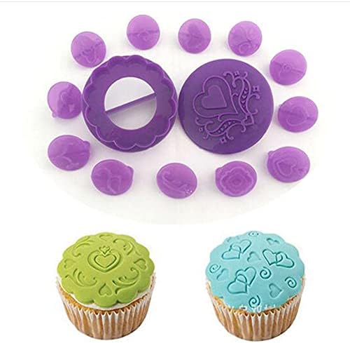 WOIWO 14-Piece Cookie Cutter Set with Food-Safe PP Material