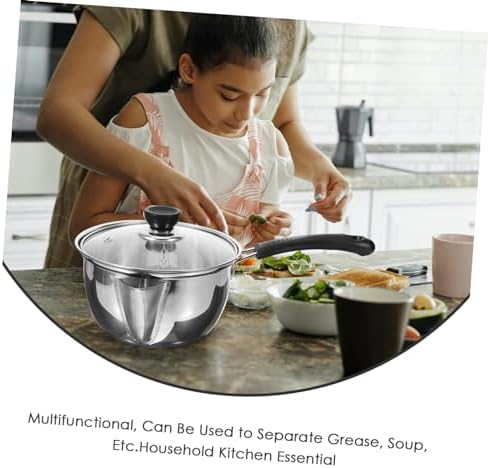 Zerodeko Food Strainer Oil Pot for Kitchen Use